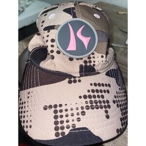 Killik Snapback Mesh Back Trucker Hat Camo Pink  Multicolor Adjustable